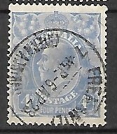 Australia D364 fauna kangur emu ZW5 1914r. 6,50funta