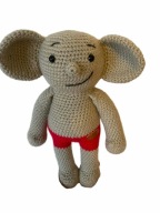 PLASTUŚ maskotka szydełkowa.