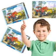 HIT PUZZLE 60 ELEMENTÓW. TRAKTOR CASTORLAND