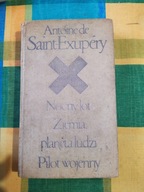 Nocny lot ziemia planeta ludzi pilot wojenny Antoine de Saint-Exupéry