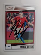Karta panini autograf Czechy Patric Schick Fifa Score