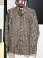 X Koszula La Vespita kolorowe małe wachlarze bawełna 100%