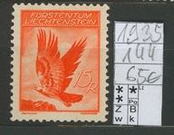 Liechtenstein, 1935, Mi 144*