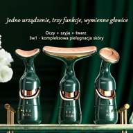 Masażer do twarzy szyi 3w1 (kolor czarny)