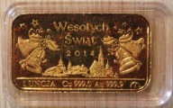 WESOŁYCH ŚWIĄT 2014 - Kłaniajcie się trzej królowie 1 OZ - MIEDŹ, CERT ETUI