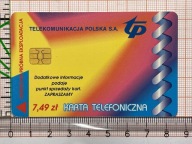 Karta telefoniczna chipowa SIEMENS 54P