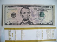 5 dolarów USA 2017 A z gwiazdką UNC