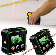 Laserowy kątomierz cyfrowy inklinometr linijka laserowa USB ładowalny