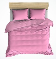 pościel z polaru 200x220 +2x70x80 zamek P 28 róż