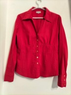 Żanna Czerwona Elegancka koszula damska r. 40