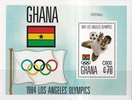 Ghana 1984 ** przedruk cena 6,90 zł kat.6€ - sport, IO Los Angeles