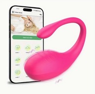 WIBRATOR STEROWANY APLIKACJĄ – WIBRUJĄCE JAJKO MASAŻER DLA PAR DLA NIEJ