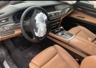 Fotele skóra środek BMW F01 lift wentylowane rude