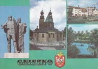 GNIEZNO - POMNIK - KATEDRA - BOHATERÓW STALINGRADU - KOŚCIÓŁ - HERB