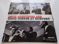 LOUIS ARMSTRONG AND EDDIE CONDON AT NEWPORT