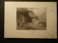 Irlandia - groty bazaltowych słupów, oryg. 1841