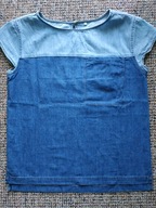 Bluzka jeansowa damska krtóki rękaw f.C&A