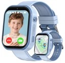 CLLEYLISE SMARTWATCH DZIECIĘCY Z GPS, 4G, POŁĄCZENIA NIEBIESKI KOLOR