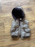 Brązowy bezrękawnik kamizelka 86cm