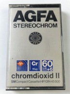 AGFA STEROCHROM 60+6 Kaseta magnetofonowa