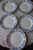 ZESTAW 5 ŁADNE TALERZE JAK NOWE