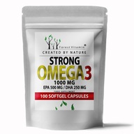Suplement Forest Vitamin Strong Omega-3 100 kapsułek