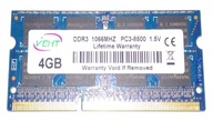Veht 4GB 1066MHz DDR3 SO-DIMM (4GB Kingston 9905428-155.A00LF)