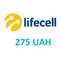 Doładowanie Lifecell Ukraina 275 hrywien