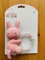Tiamo Nijntje Miffy grzechotka Pink Babyrib króliczek + GRATIS