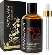 MAYJAM Zapach Cranberry 100ml . Naturalny olejek eteryczny aromaterapia.