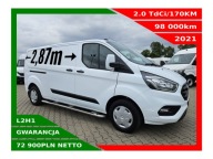 FORD TRANSIT CUSTOM L2H1 2,0 TDCI/170KM KLIMA TEMPOMAT CZUJNIKI