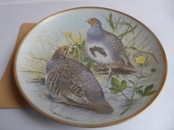 Talerz ptak Kuropatwa Limoges Haviland autor Basil EDE 23 cm