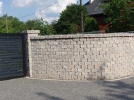 Cegła postarzana,ogrodzenia łupane,antyk,ozdobna OLD5 20x20x11 Multi 7