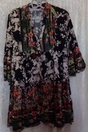 WŁOSKA TUNIKA BLUZKA R.XL KWIATY