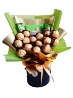 Zestaw prezentowy Zielono złoty dla Mamy Dzień Taty Chłopaka