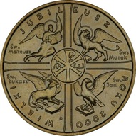 2 zł 2000 - WIELKI JUBILEUSZ 2000 ROK