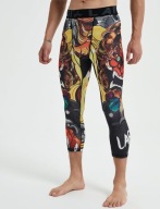 Legginsy Kompresyjne Męskie - LAFROI – MMA, Crossfit, Siłownia - 3/4 - LG