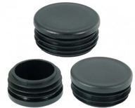 Nasadka zaślepka daszek czarny na rurę słupek fi 55 mm - 2 szt