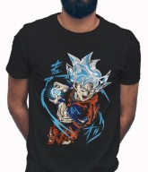 Koszulka męska bawełniana z nadrukiem anime DRAGON BALL SON GOKU