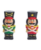 PRZYPRAWNIKI CERAMICZNE DZIADEK DO ORZECHÓW NUTCRACKER SÓL PIEPRZ PREZENT