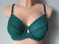 Śliczna markowa bielizna ANYDAY JOHN LEWIS szmaragdowy UK 34DD EUR 75DD