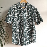 Koszula męska z krótkim rękawem Reserved 36 38 liściasta WIOSNA lato