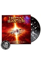 Iron Savior - Firestar LP Black / White Splatter winyl limit 300 szt