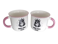 Kubek porcelanowy 400 ml Królowa dram