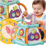 Multikostka Edukacyjna Interaktywna Kostka Do Zabawy Duża Zabawka Sorter