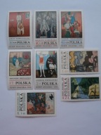 Polska - Dzień znaczka - sztuka - Fi. 1885-92 **