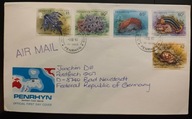 !! ZWIERZĘTA RYBY - PENRHYN 1993 - KOPERTA FDC - STAN BDB !!