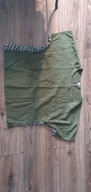 Bluzka damska 2XL len MLs zielona, raglan