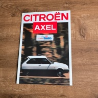 Citroen Axel cała gama 1986 unikat