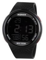 MĘSKI Młodzieżowy ZEGAREK XONIX GJ WODOSZCZELNY ELEKTRONICZNY pudełko
